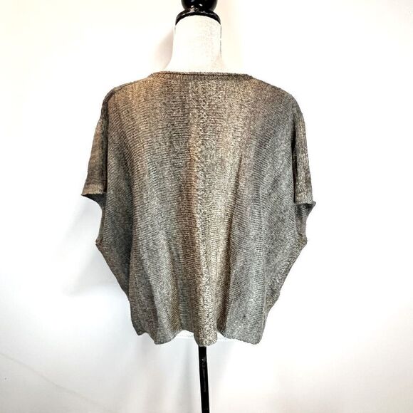 Michael Stars Anthropologie Oversized Boho V Neck Vest sweater Sz 1/ Small - Picture 6 of 7